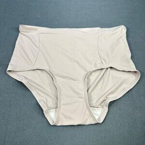 Hanes Womens Size Small 5 Panty Brief High Waist Beige New Without Tags